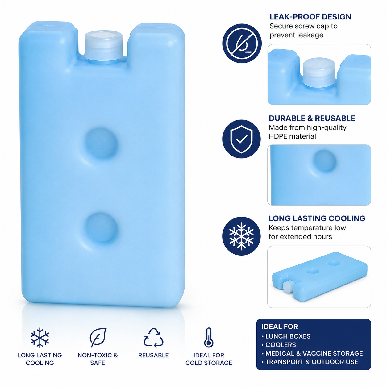 Medigold Ice pack for Vaccine Carrier