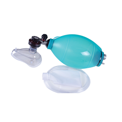 Resuscitator Bag with Silicone Mask